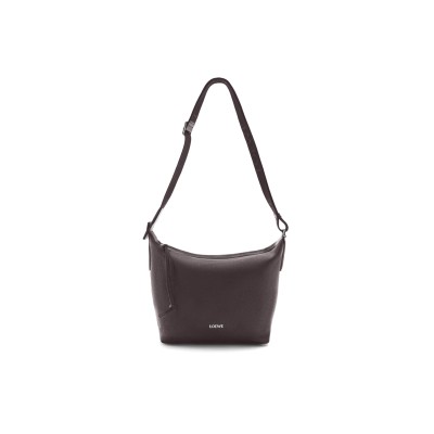 LOEWE SMALL CUBI CROSSBODY BAG IN SUPPLE GRAINED CALFSKIN B906Q63X08-658 (29.5*22*10.5cm)